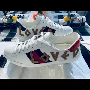 Gucci Women’s Ace Embroidered Sneakers NWT